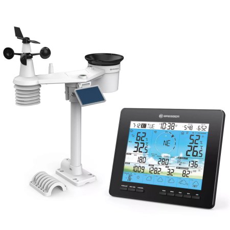 Meteostanice Bresser Solar 6-Day 4CAST PRO Wi-Fi s čidlem 7-v-1